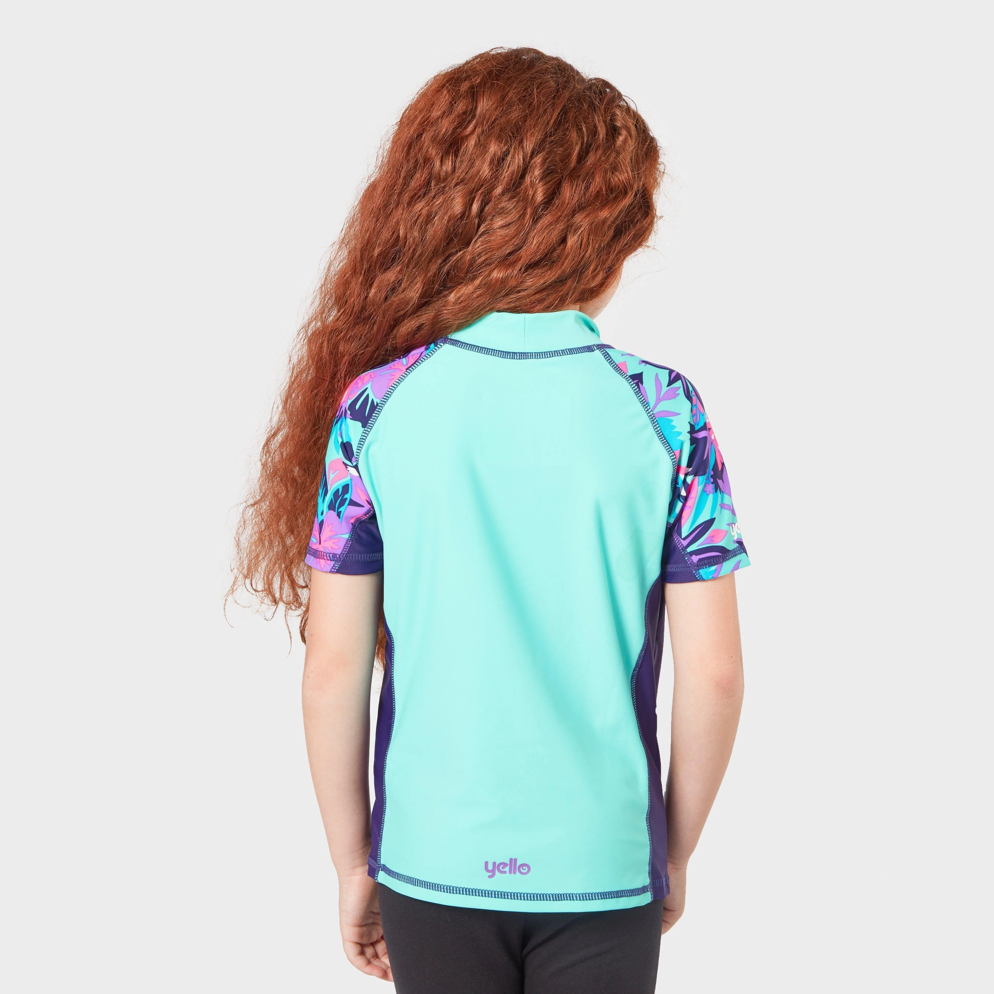 Kids’ Yello Tiger Rash Vest - Image 2